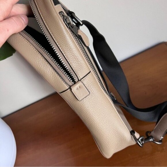 Coach Metropolitan Suede Leather One Strap Backpack - Picture 5 of 12